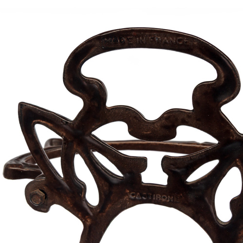 Art Nouveau Enamelled Cast Iron Stick or Umbrella Stand (c.1930)