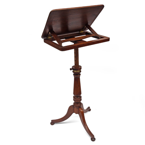 Fully Adjustable Walnut Music Stand or Lectern (c.1860)