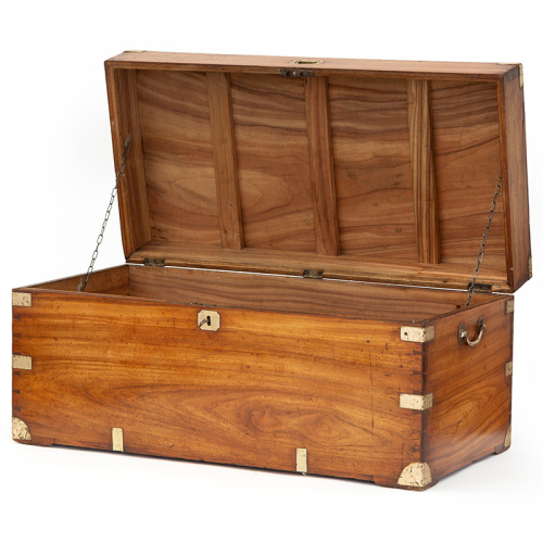 Super Quality Camphor Chest with Original Brass Hardware (c.1890)