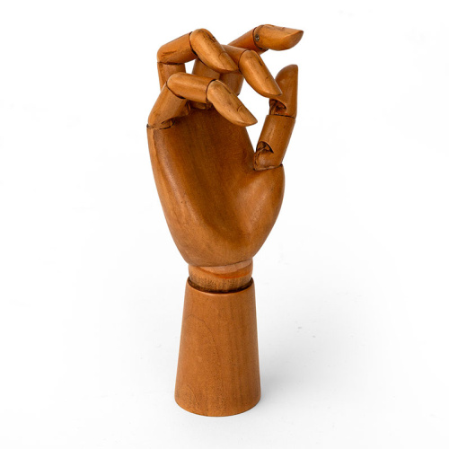 Life Size Polished Boxwood Glove Display Hand (c.1930)