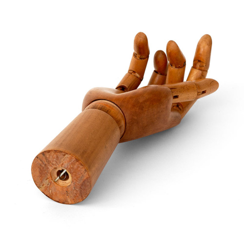 Life Size Polished Boxwood Glove Display Hand (c.1930)