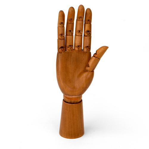 Life Size Polished Boxwood Glove Display Hand (c.1930)