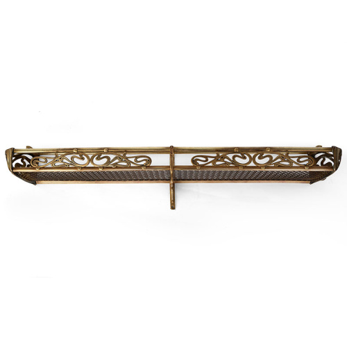 Rare Art Nouveau Style Original Brass Pullman Luggage Rack